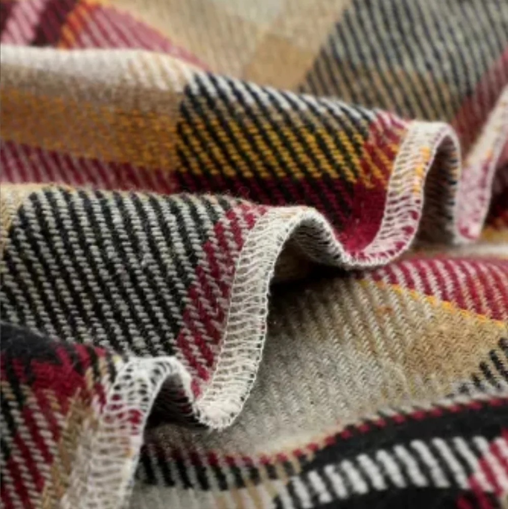New Geometric Plaid pocketed shacket - Picture 7 of 17